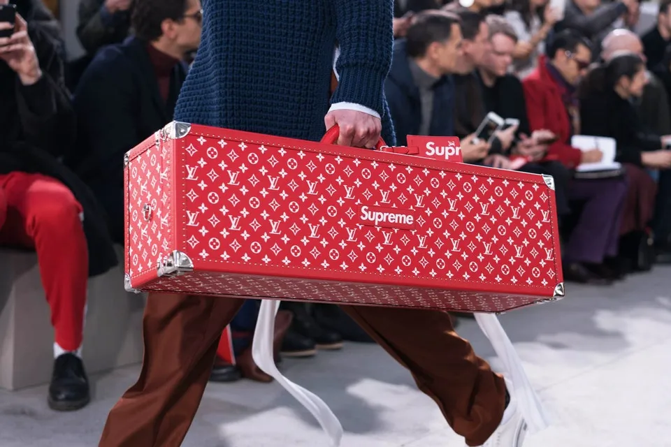 baggage Louis Vuitton x Supreme